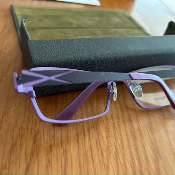 PRODESIGN DENMARK violet 1380 c.3531 EYEGLASSES FRAMES 55-16-130 B b32 - Picture 8 of 10